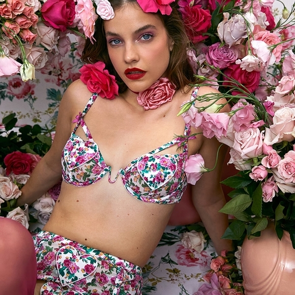 New!For Love and Lemons Heart Bloom Underwire Bra - Picture 1 of 13